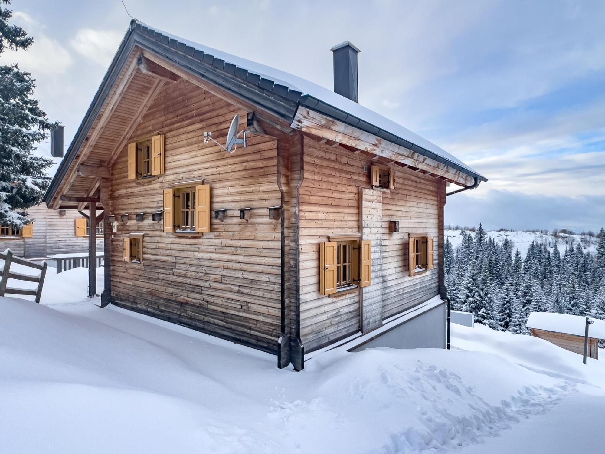 1A Chalet Koralpenzauber - Wandern, Grillen, Sauna Und Traumblick 沃尔夫斯堡 外观 照片