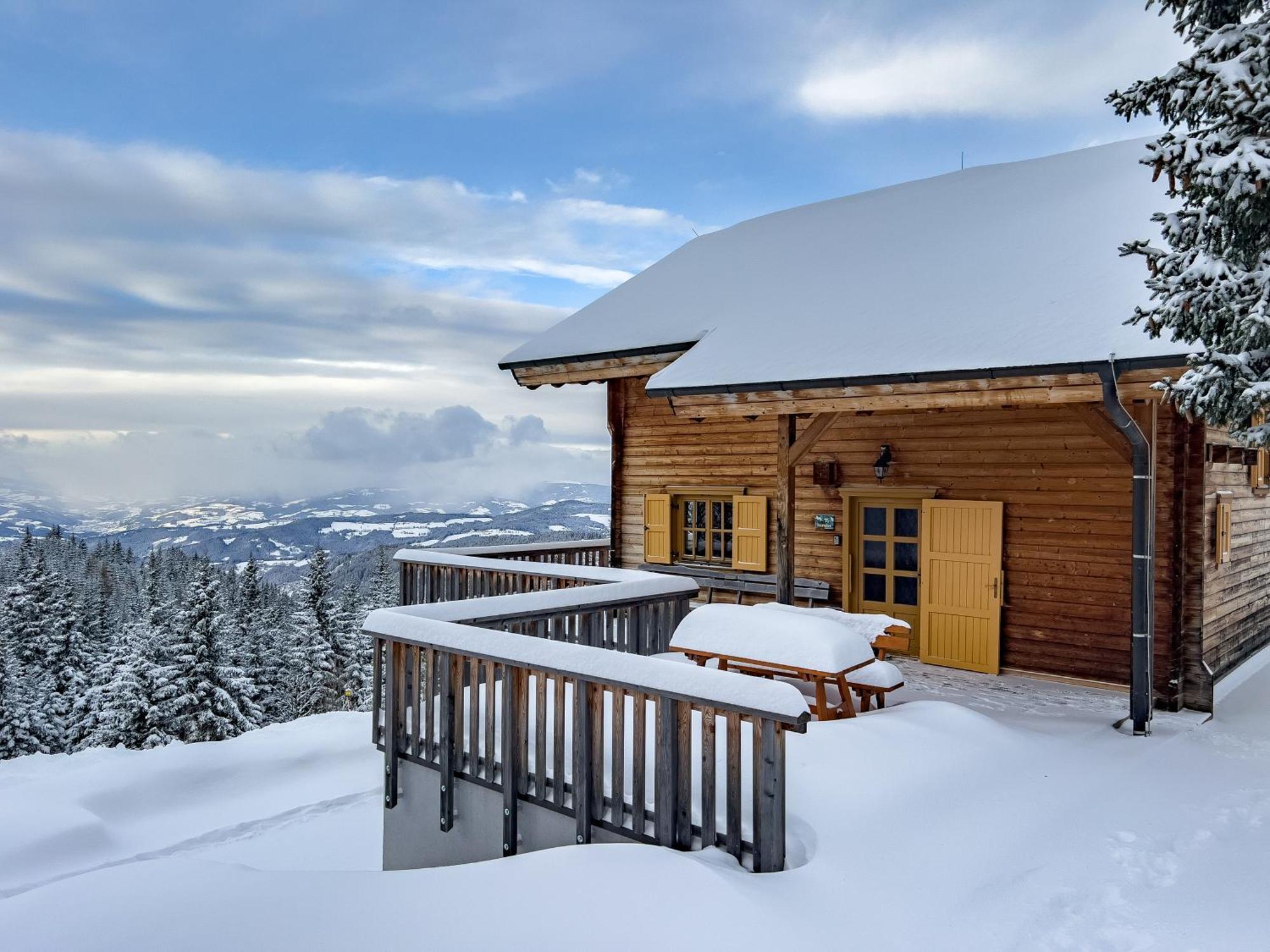 1A Chalet Koralpenzauber - Wandern, Grillen, Sauna Und Traumblick 沃尔夫斯堡 外观 照片