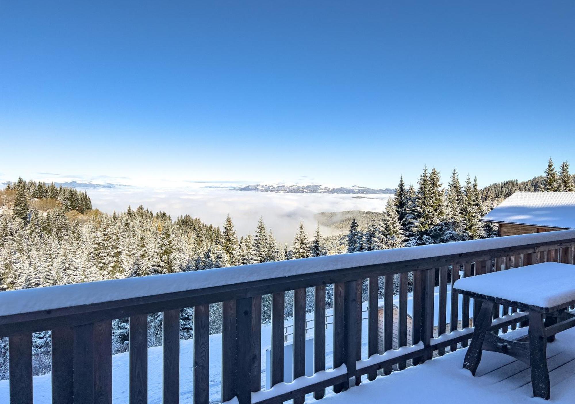 1A Chalet Koralpenzauber - Wandern, Grillen, Sauna Und Traumblick 沃尔夫斯堡 外观 照片