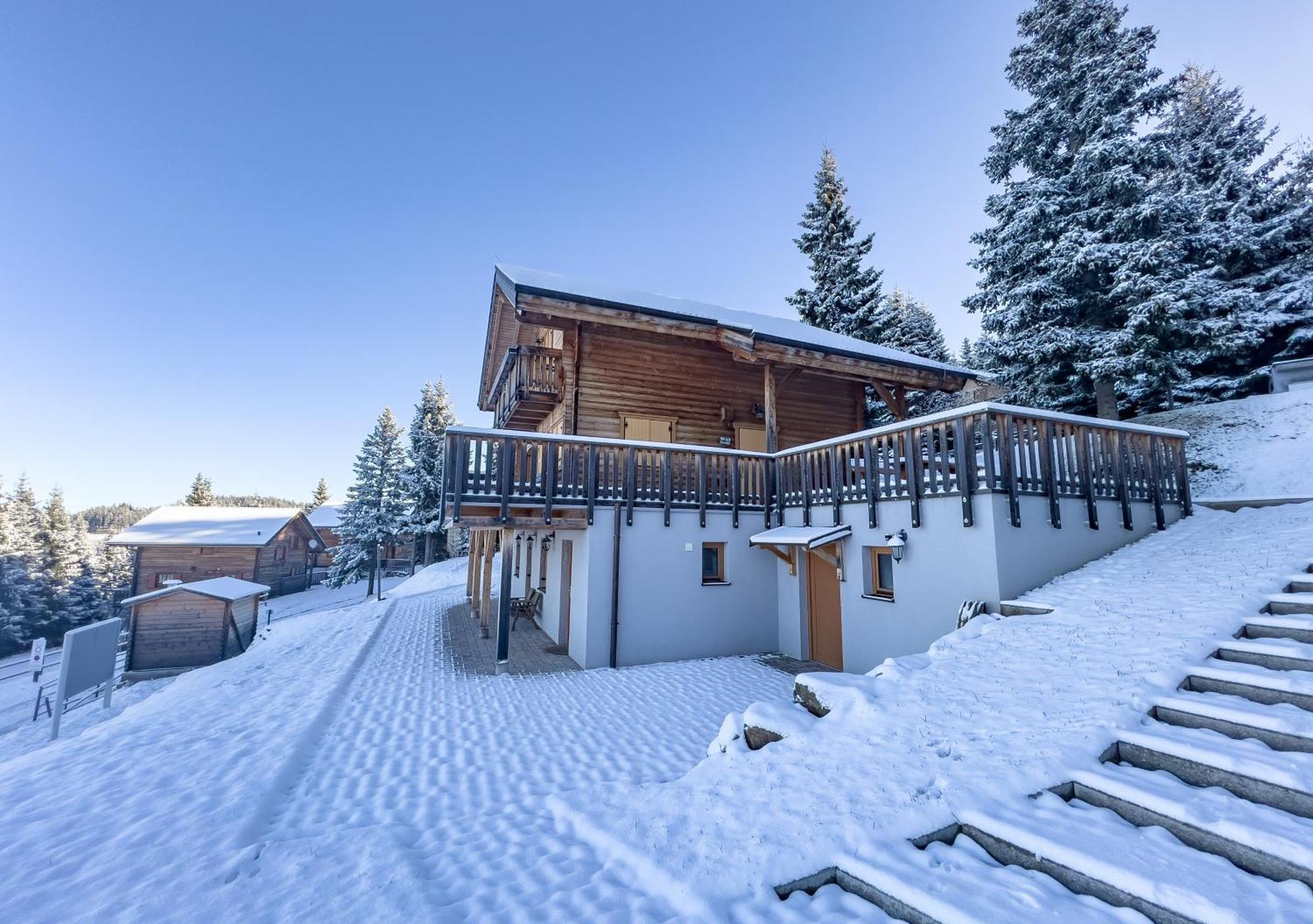 1A Chalet Koralpenzauber - Wandern, Grillen, Sauna Und Traumblick 沃尔夫斯堡 外观 照片