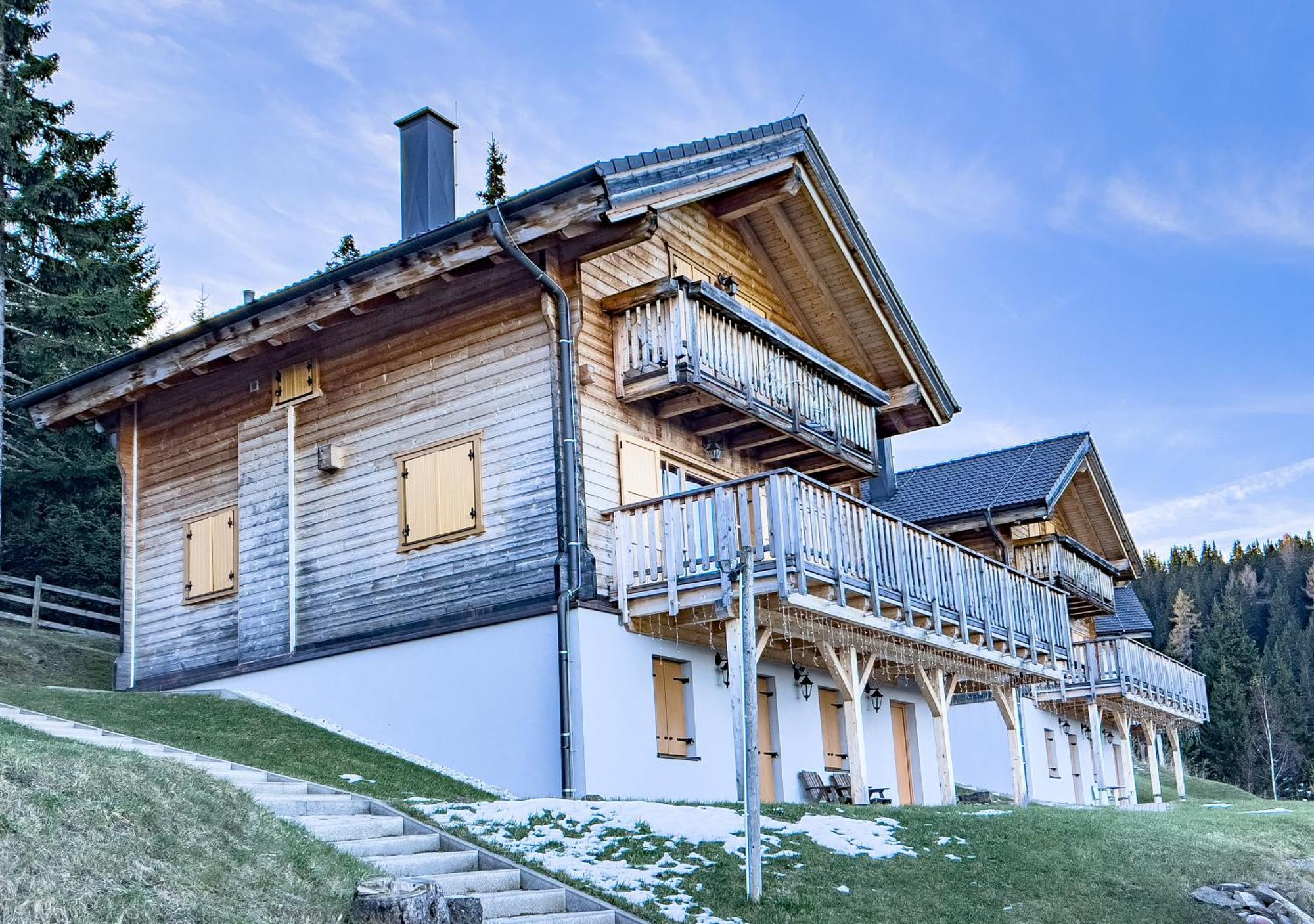 1A Chalet Koralpenzauber - Wandern, Grillen, Sauna Und Traumblick 沃尔夫斯堡 外观 照片