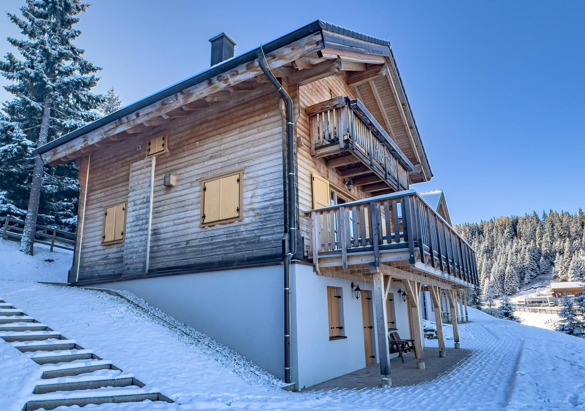 1A Chalet Koralpenzauber - Wandern, Grillen, Sauna Und Traumblick 沃尔夫斯堡 外观 照片