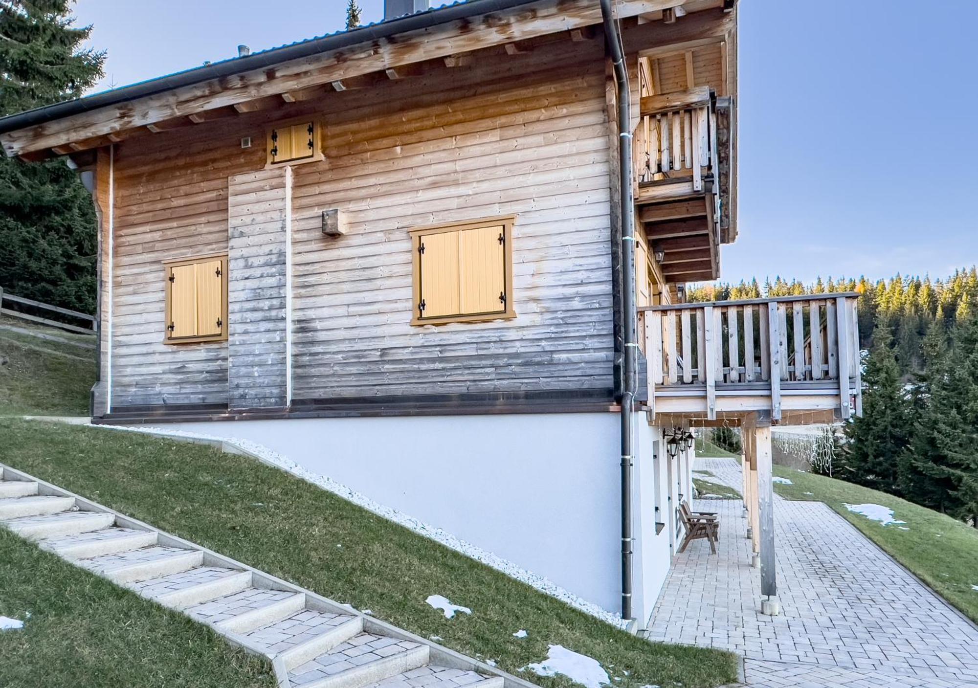 1A Chalet Koralpenzauber - Wandern, Grillen, Sauna Und Traumblick 沃尔夫斯堡 外观 照片