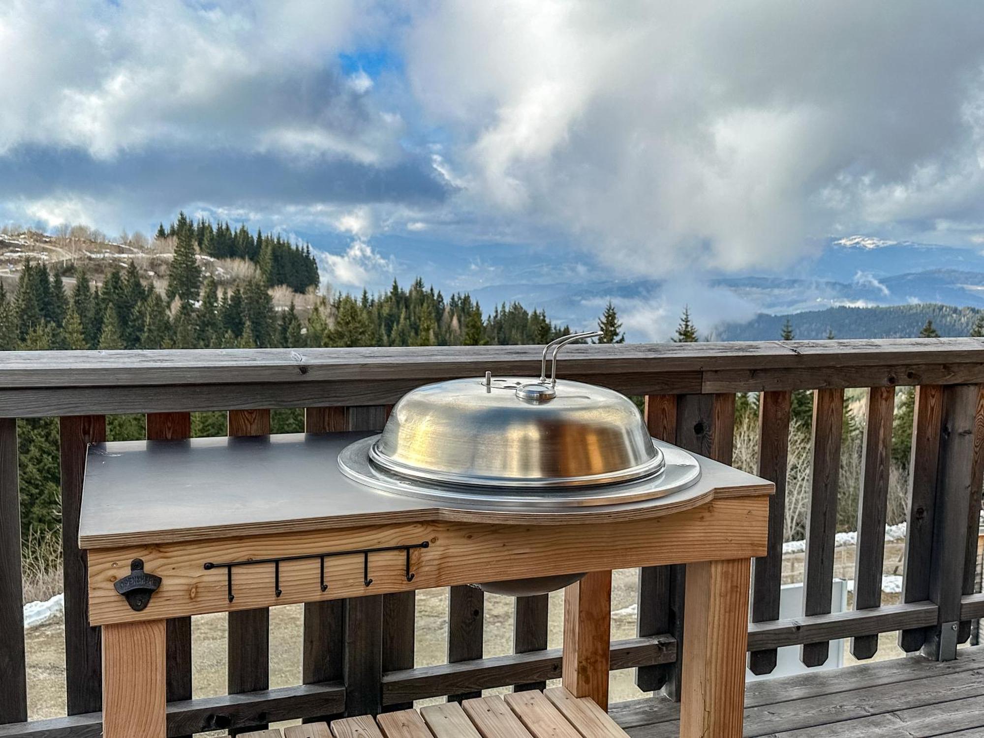 1A Chalet Koralpenzauber - Wandern, Grillen, Sauna Und Traumblick 沃尔夫斯堡 外观 照片